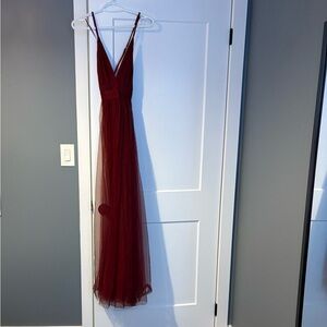 Luxxel Burgundy Dress